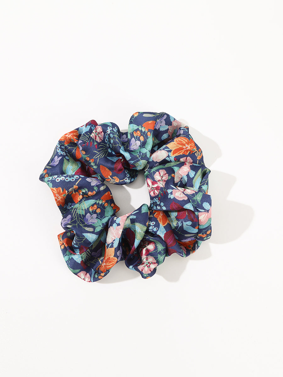 Floral Polyester Scrunchies (3 Pcs)｜Awaytr®