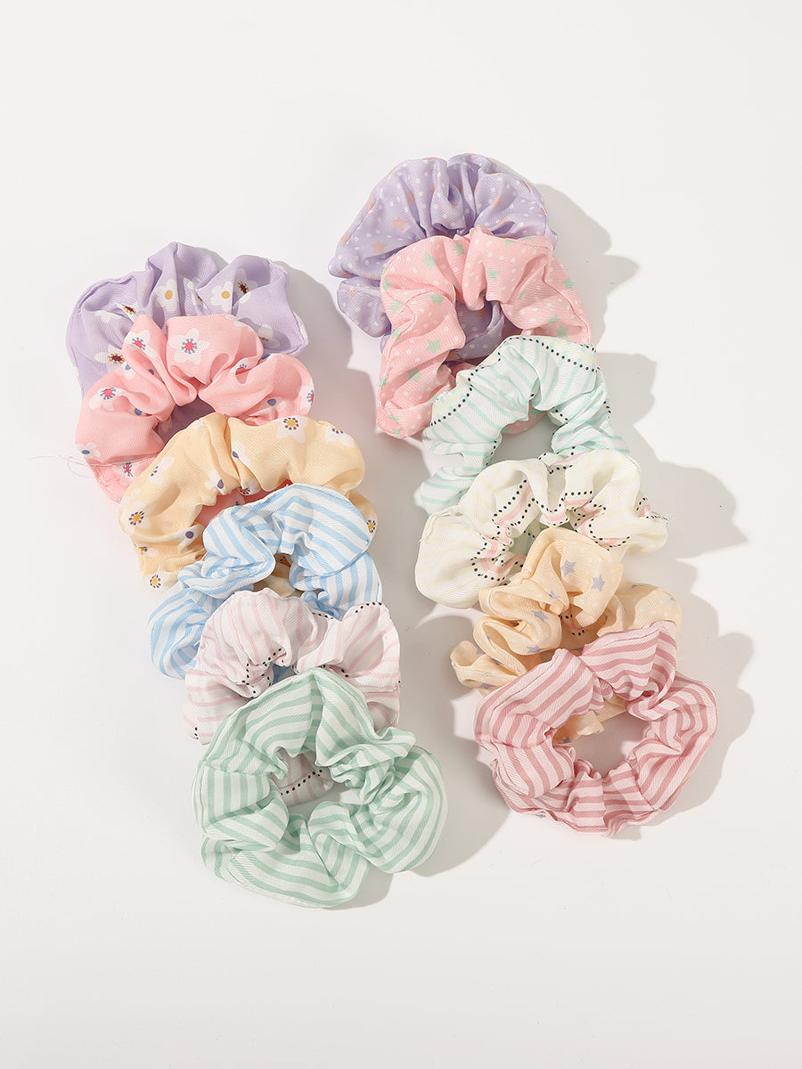 Polyester Scrunchies Set (3 Pcs)｜Awaytr®