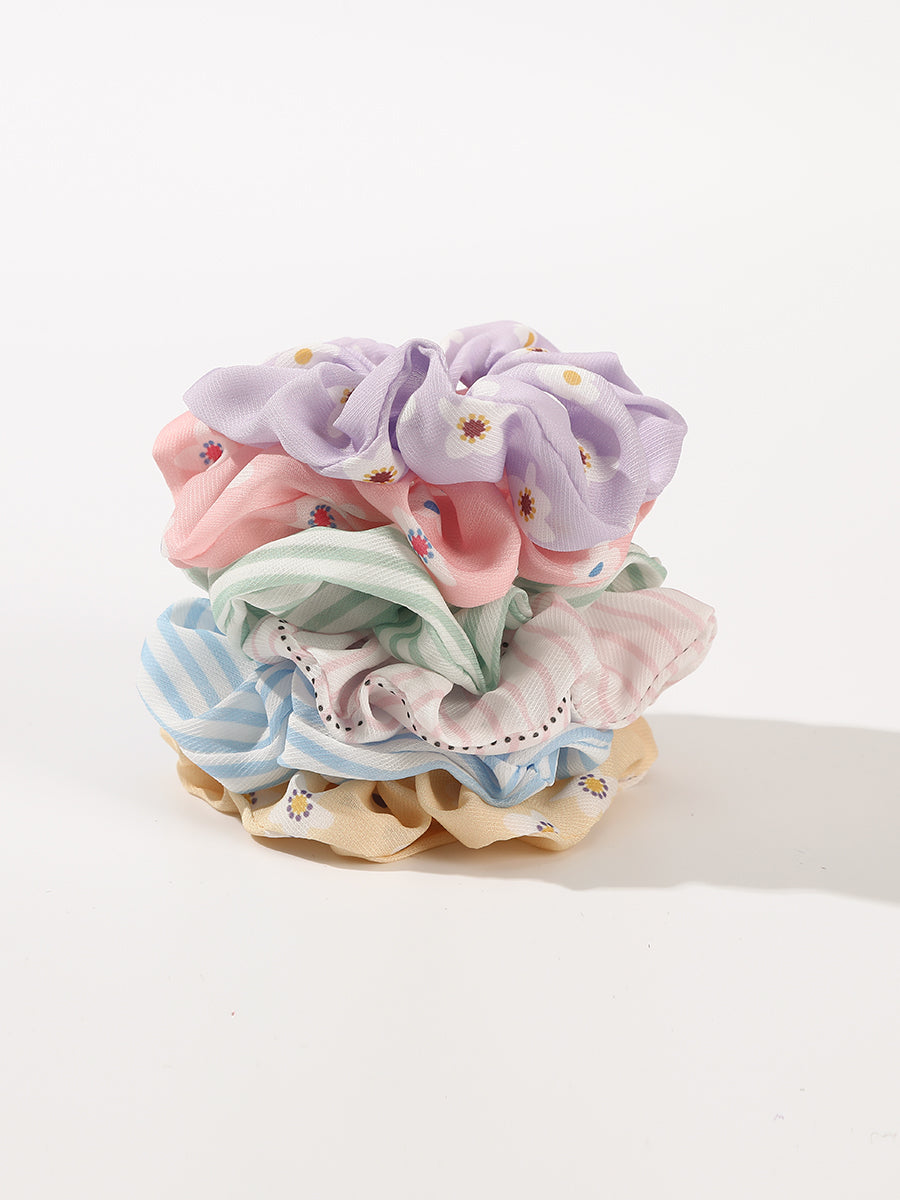 Polyester Scrunchies Set (3 Pcs)｜Awaytr®