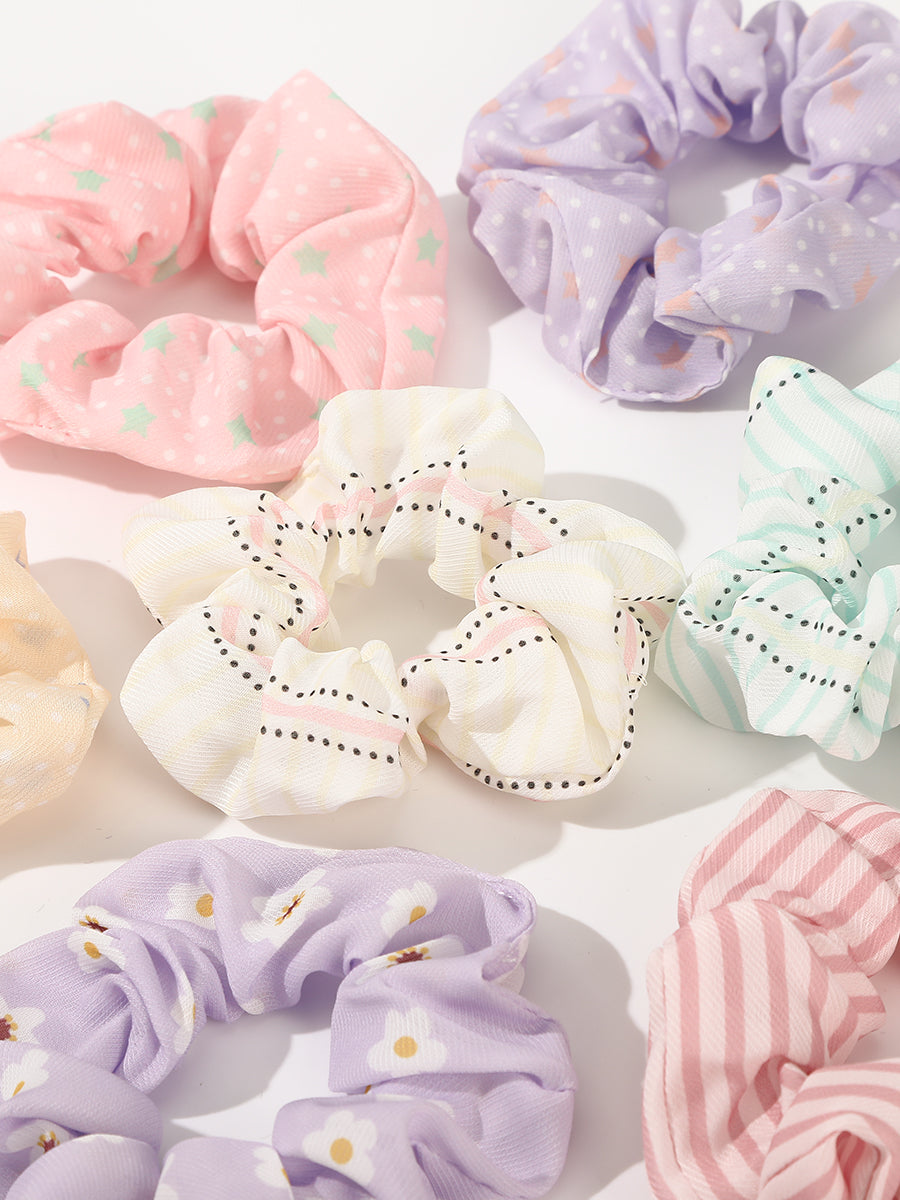 Polyester Scrunchies Set (3 Pcs)｜Awaytr®