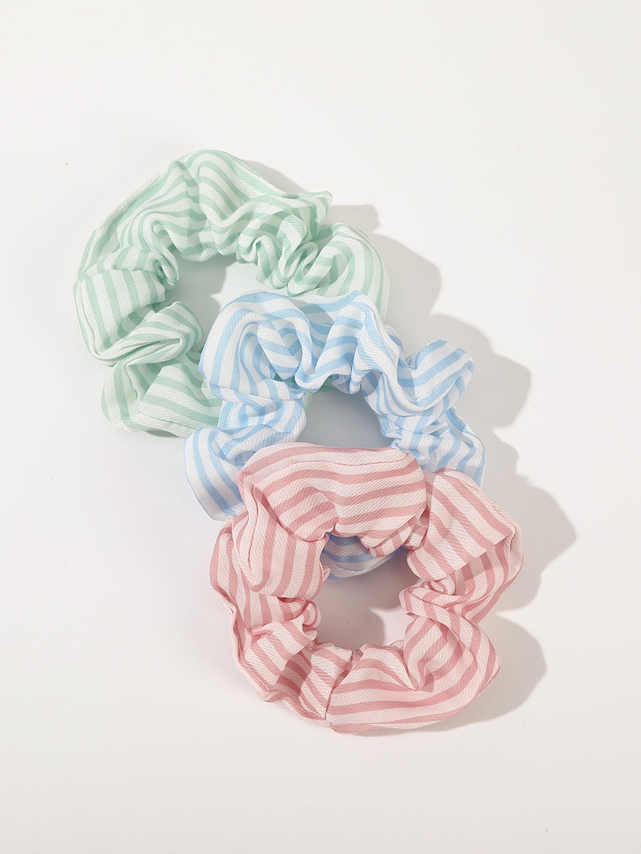 Polyester Scrunchies Set (3 Pcs)｜Awaytr®