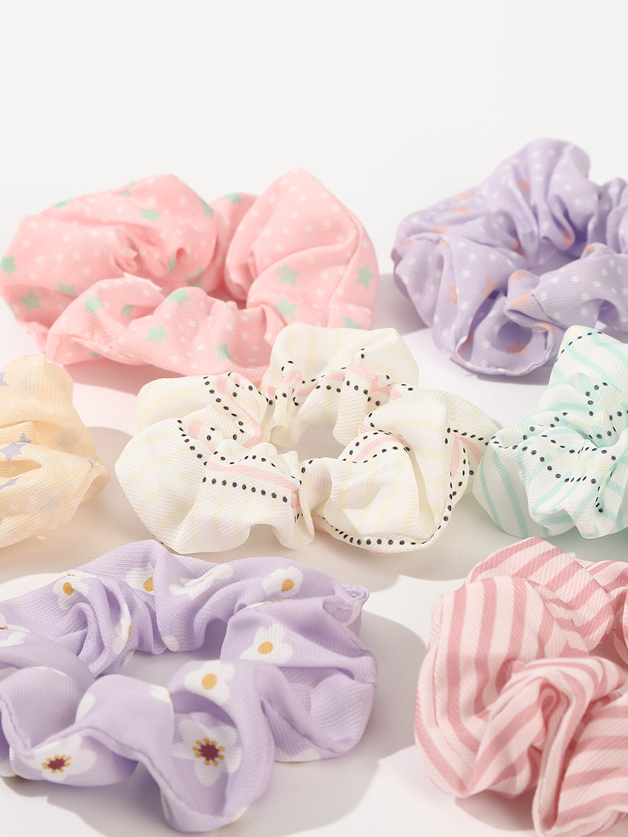 Polyester Scrunchies Set (3 Pcs)｜Awaytr®