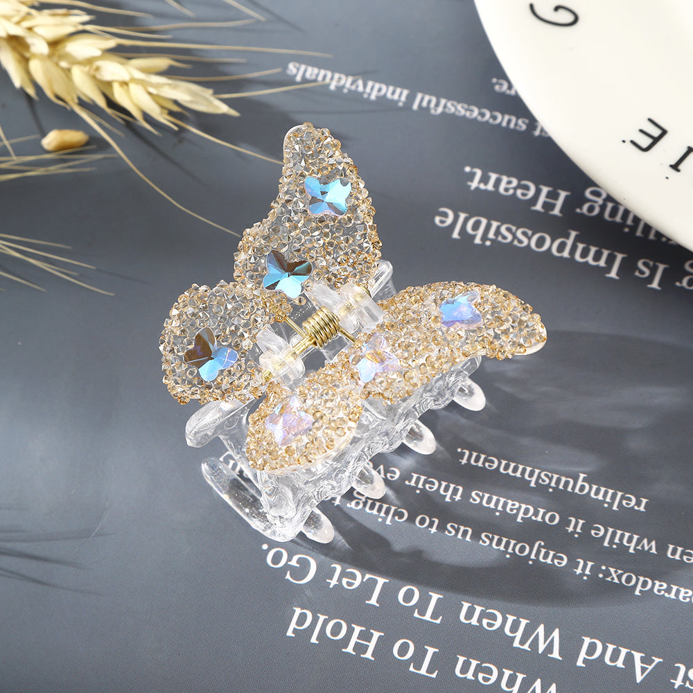 【Awaytr】CB1418  Butterfly Hair Claw Clip