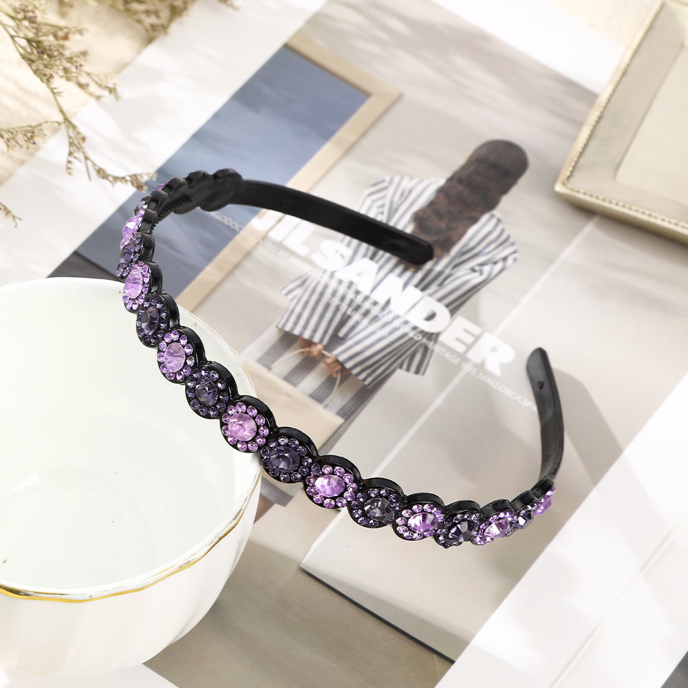 【Awaytr】CB1322 Rhinestone toothed headband