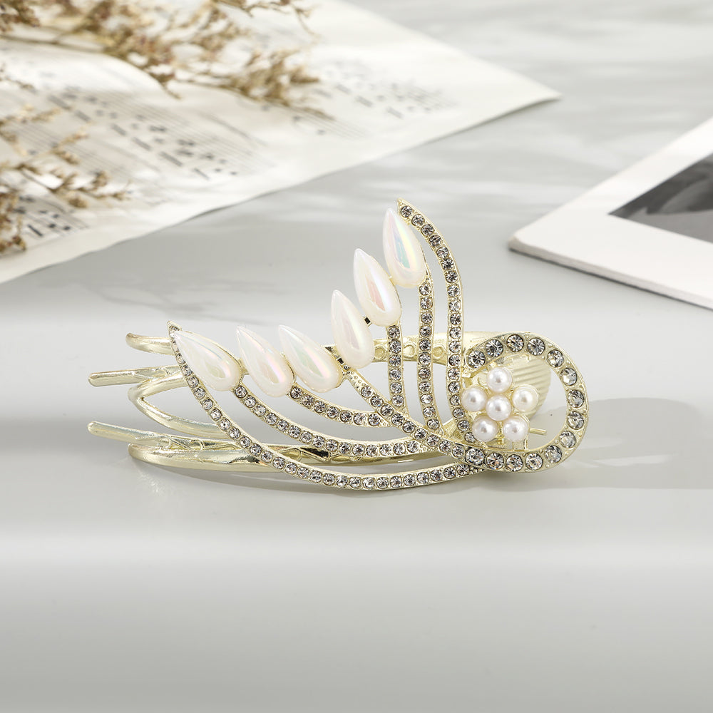 【Awaytr】CD1643 9cm Rhinestone hair clip