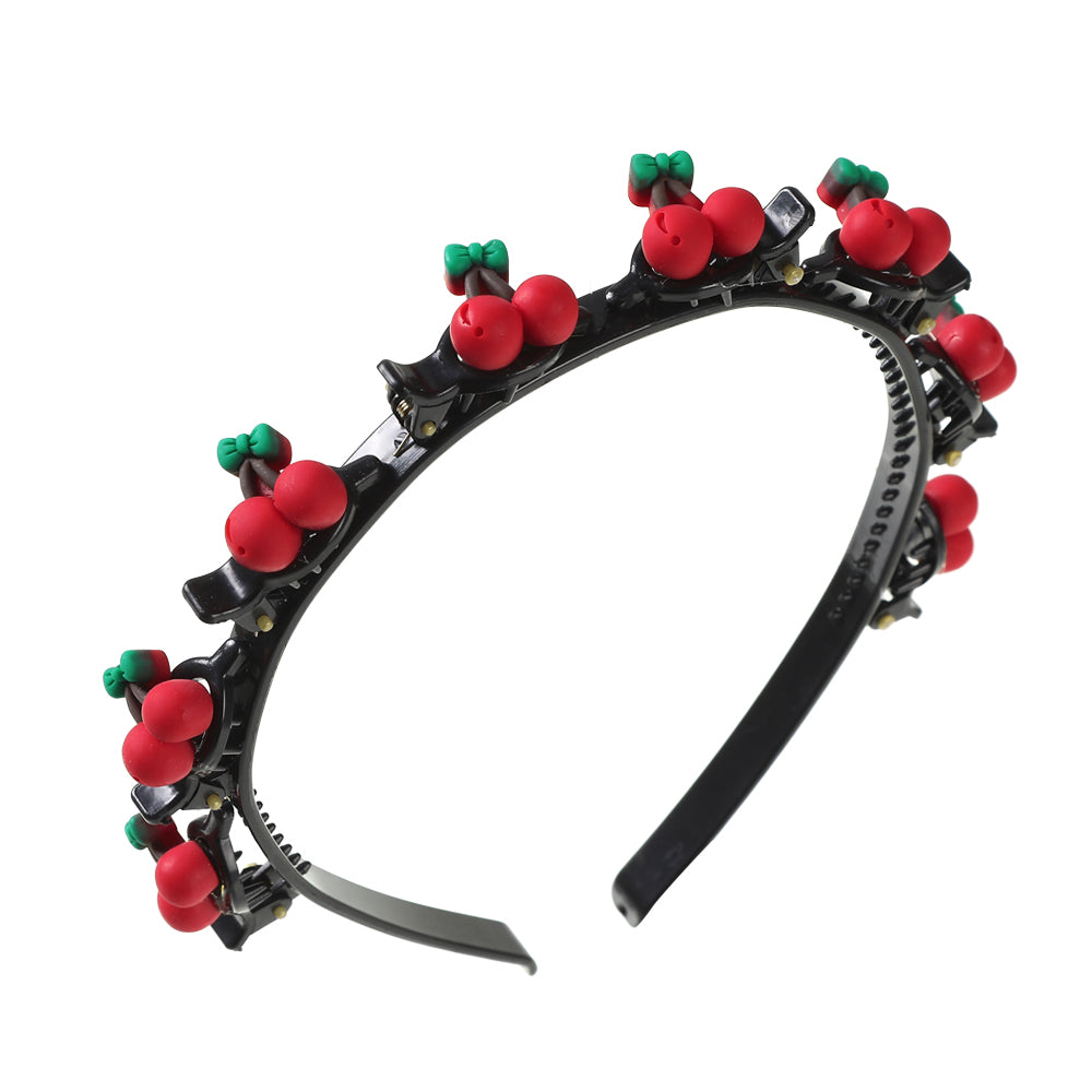 【Awaytr】CB1234 Fruits and flowers braided hair band sunflower