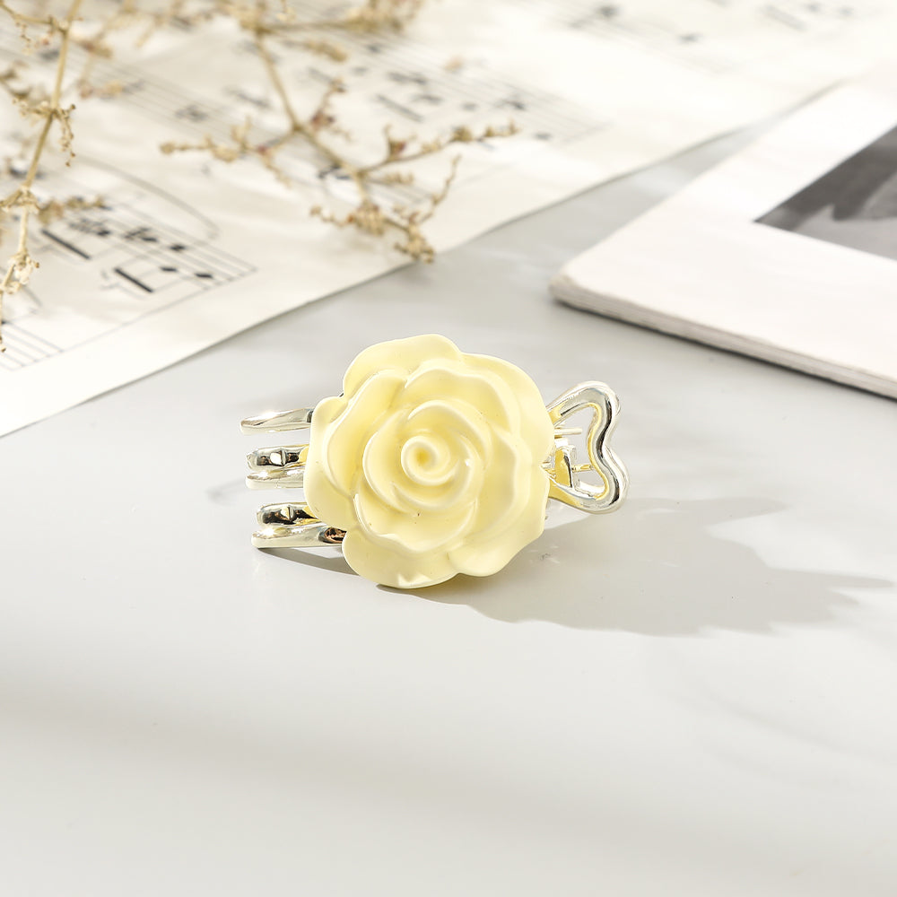 【Awaytr】CD1641 rose alloy hair clip