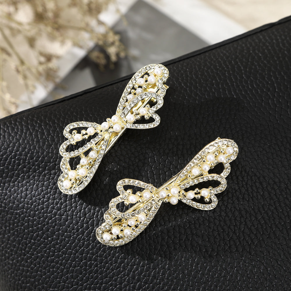 【Awaytr】CB1281-A/D  Rhinestone hairpin