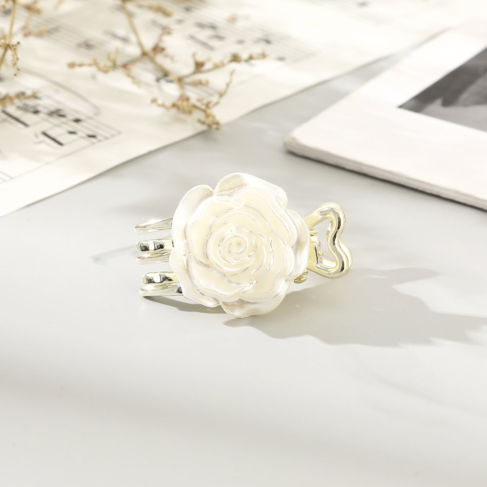 【Awaytr】CD1641 rose alloy hair clip