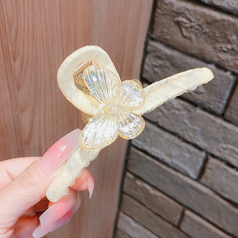 【Awaytr】 CD1638 Three-dimensional butterfly hair claw clip