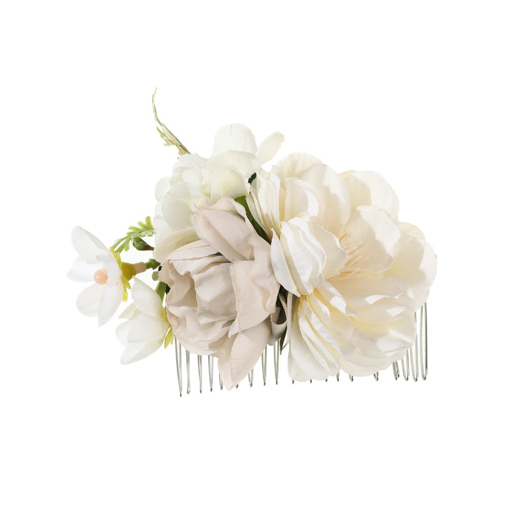 【Awaytr】CB0759 artificial flower hair comb