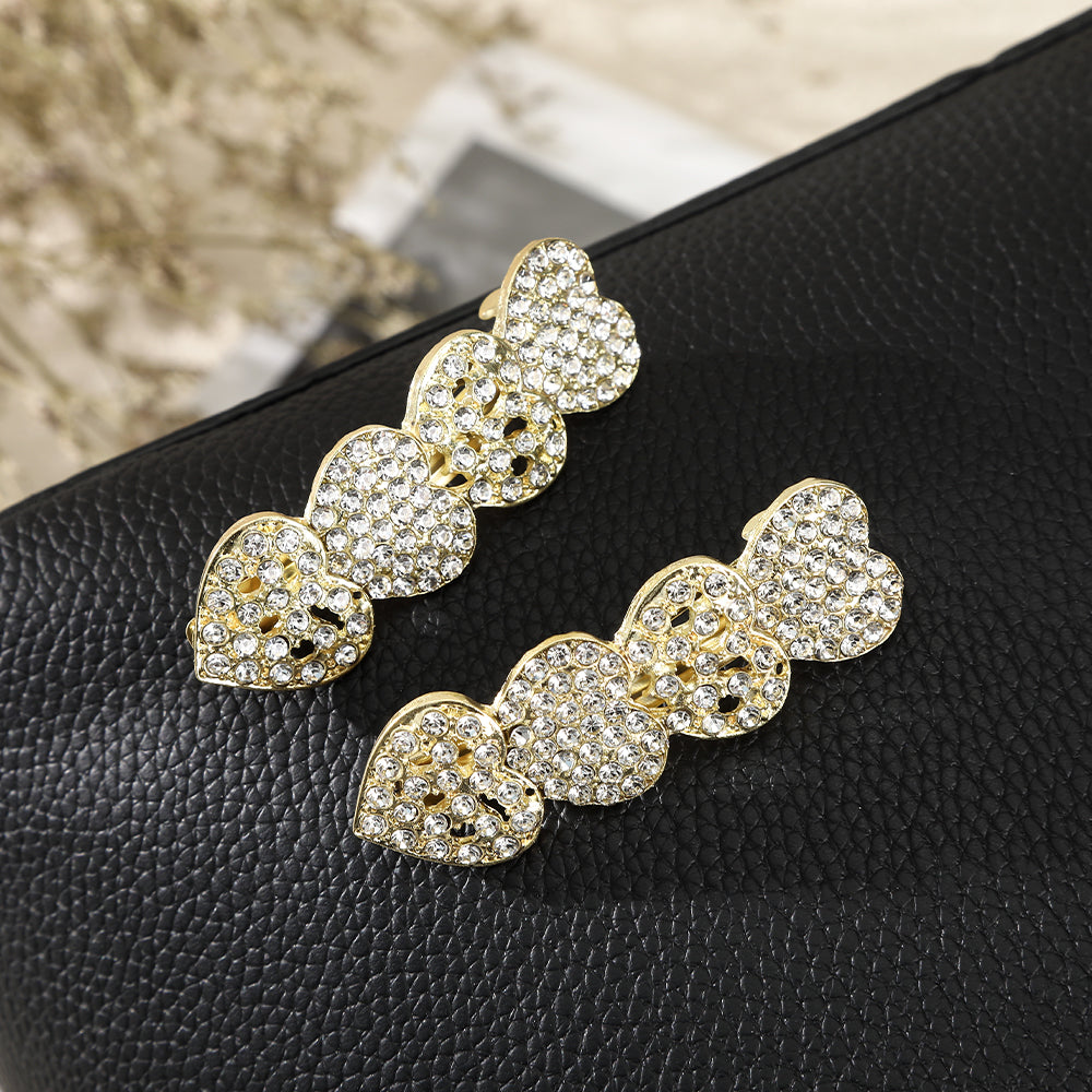 【Awaytr】CB1281-F Rhinestone hairpin