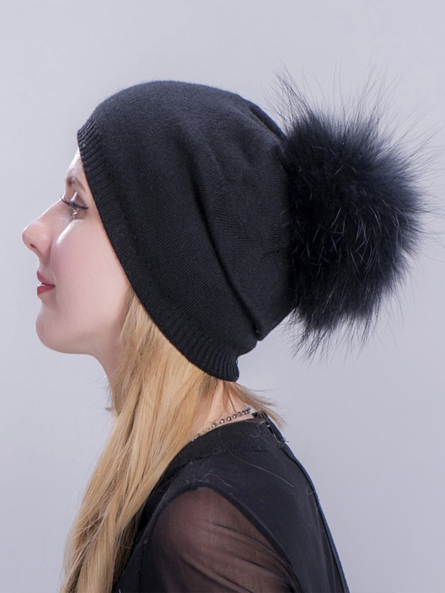 Cashmere Knit Wool Bonnet｜Awaytr®