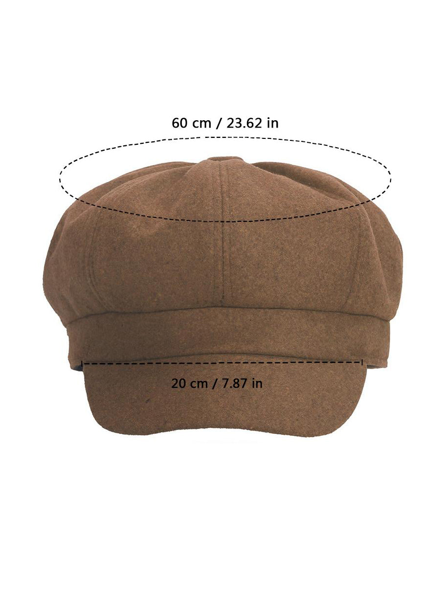 Adjustable Winter Newsboy Cap｜Awaytr®