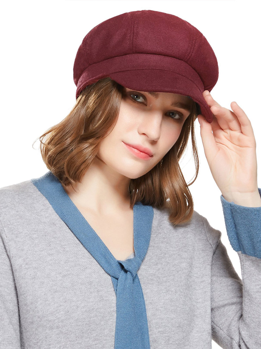 Adjustable Winter Newsboy Cap｜Awaytr®