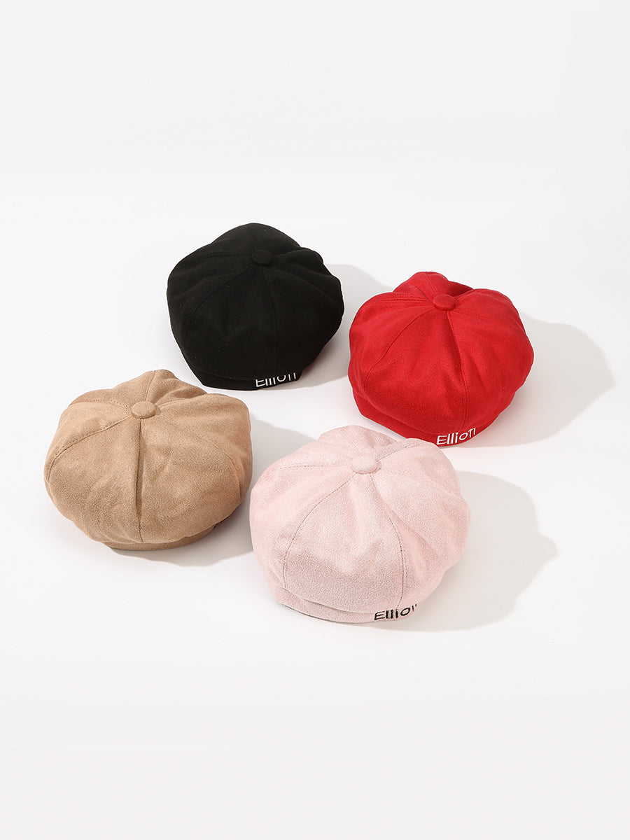 Ellioti Letter Embroidery Berets｜Awaytr®