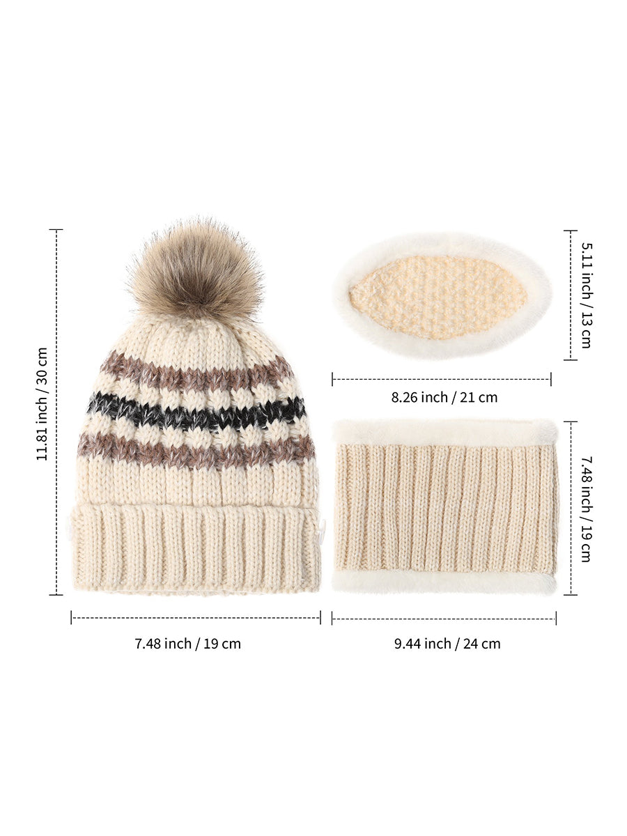 Winter Scarf Knit Hats Set｜Awaytr®