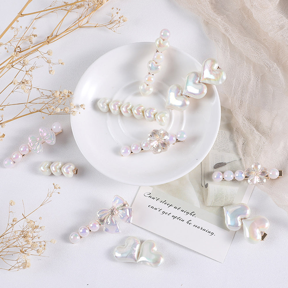 【Awaytr】CD1628 pearl hair clip