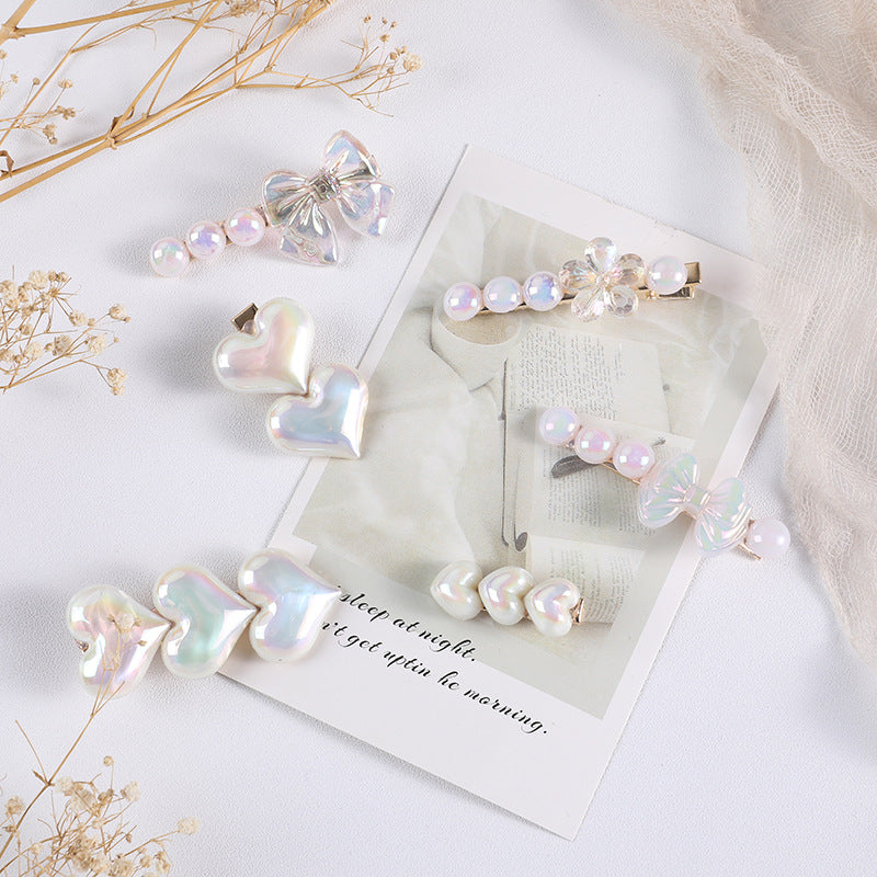 【Awaytr】CD1628 pearl hair clip