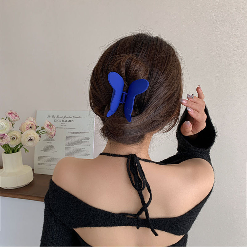 【Awaytr】CD1622 7.5cm Butterfly Hair Claw Clip