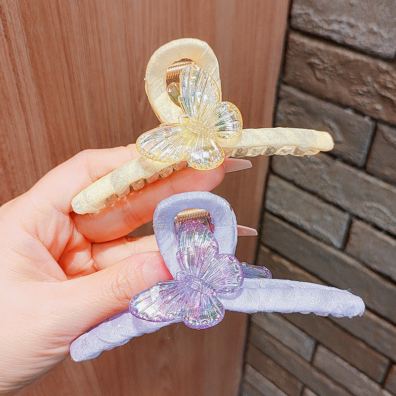 【Awaytr】 CD1638 Three-dimensional butterfly hair claw clip