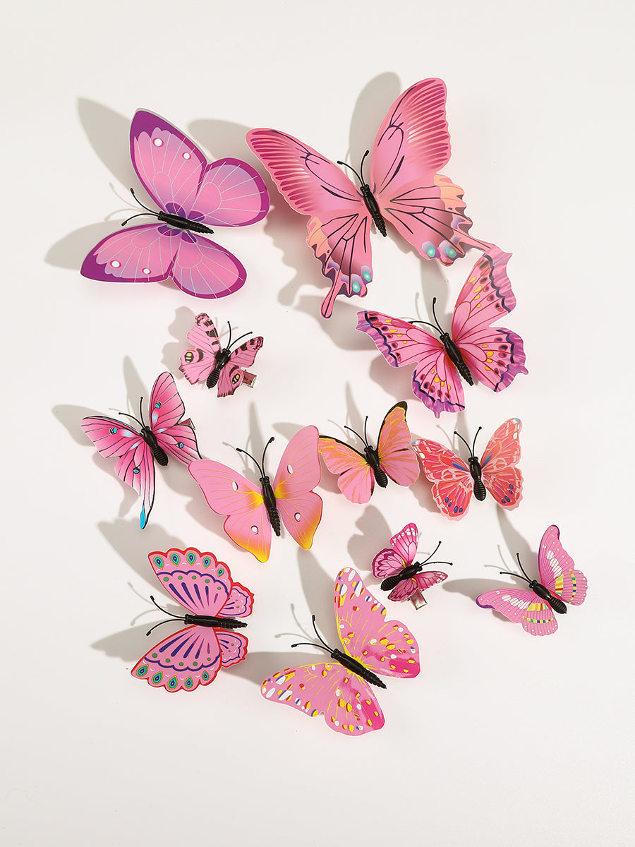 PVC Butterfly Clips (12 PCS)｜Awaytr®