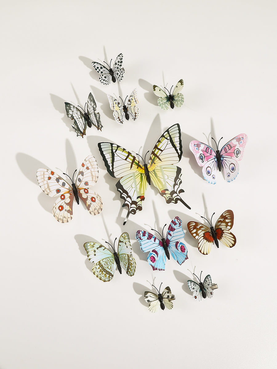 PVC Butterfly Clips (12 PCS)｜Awaytr®