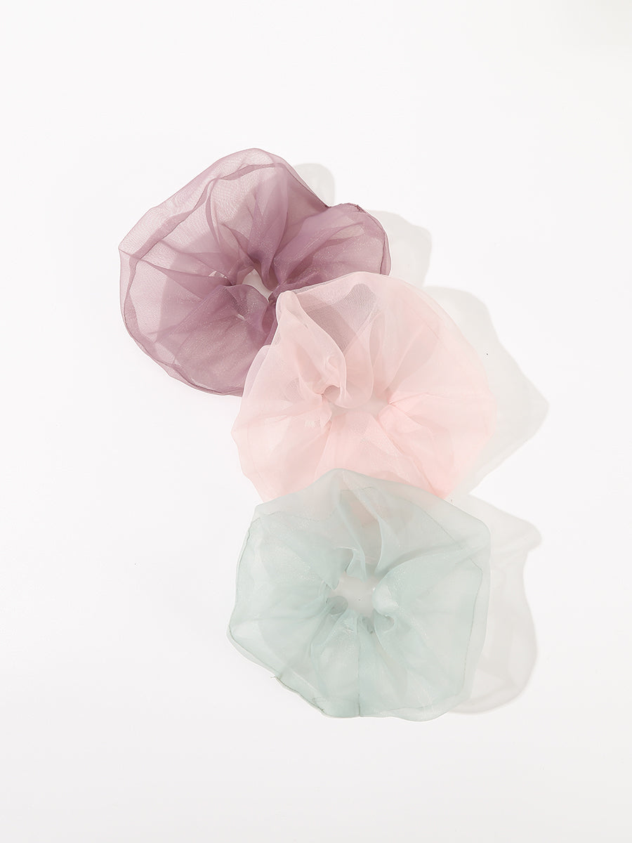 Organza Scrunchies Set (3 Pcs)｜Awaytr®