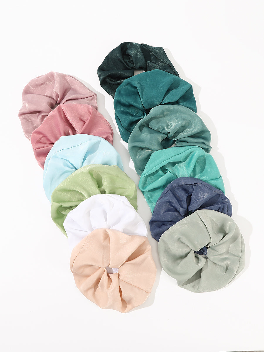 Solid Color Velvet Scrunchies (3 Pcs)｜Awaytr®