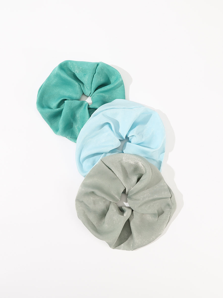 Solid Color Velvet Scrunchies (3 Pcs)｜Awaytr®