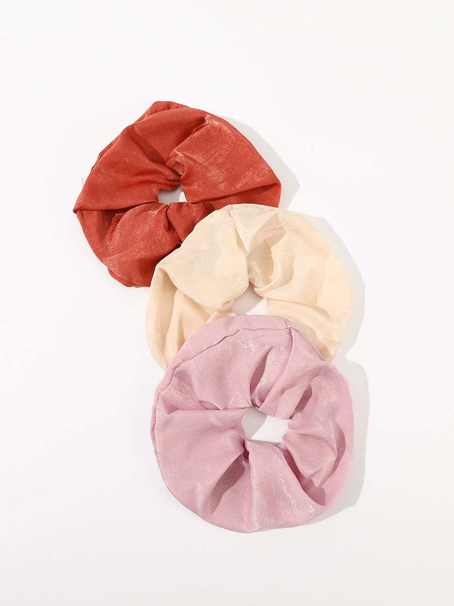 Velvet Scrunchies Set (3 Pcs)｜Awaytr®