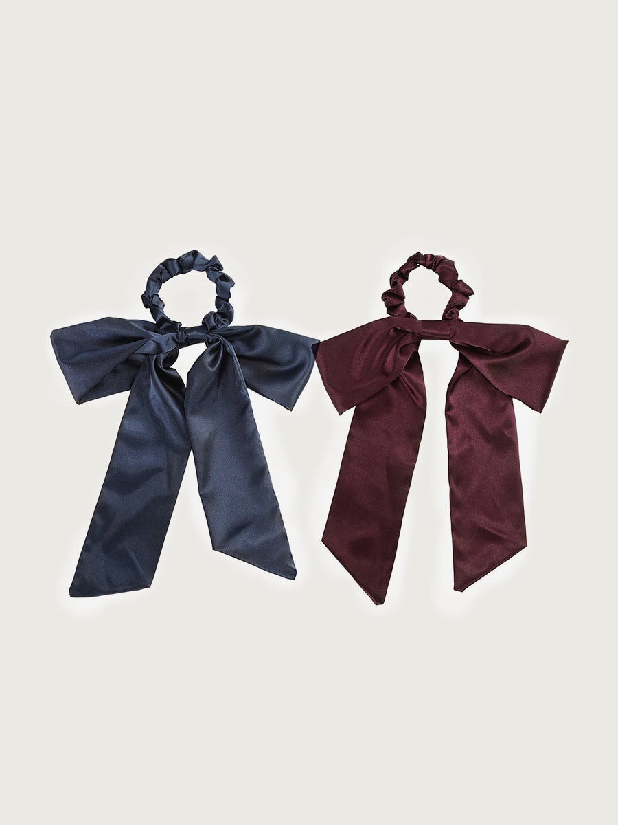 Satin Hair Ties-2 Pcs｜Awaytr®