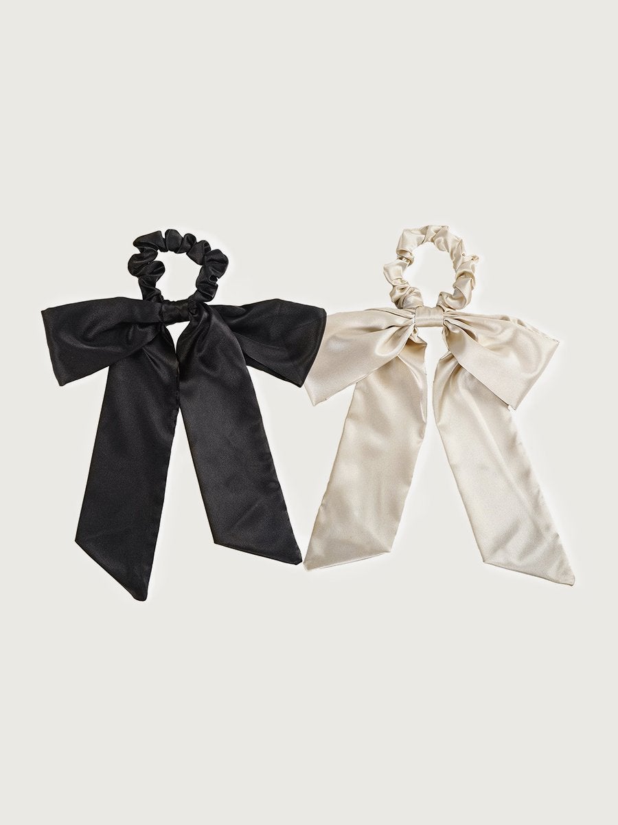 Satin Hair Ties-2 Pcs｜Awaytr®