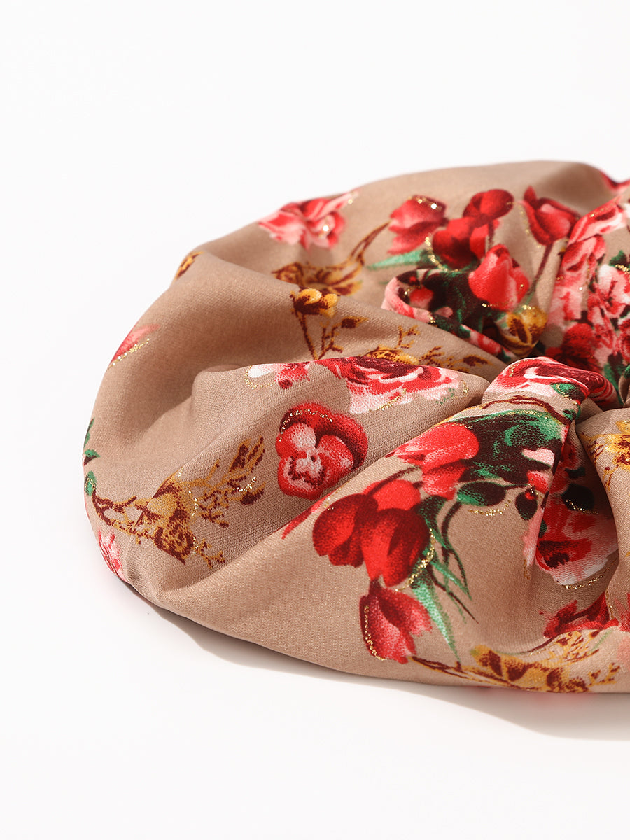 Floral Print Scrunchie (3 Pcs)｜Awaytr®