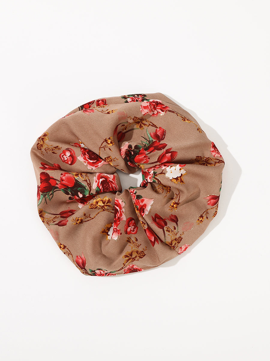 Floral Print Scrunchie (3 Pcs)｜Awaytr®