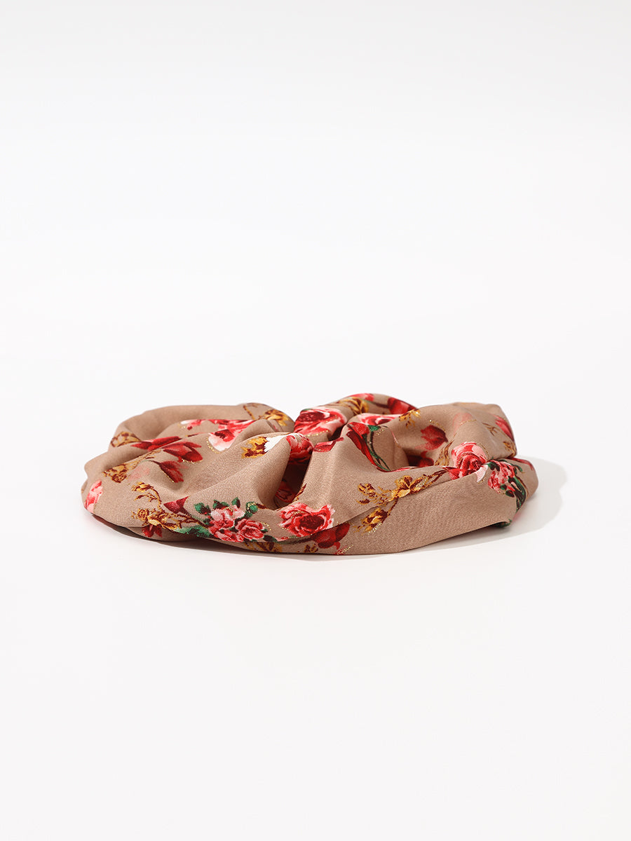 Floral Print Scrunchie (3 Pcs)｜Awaytr®