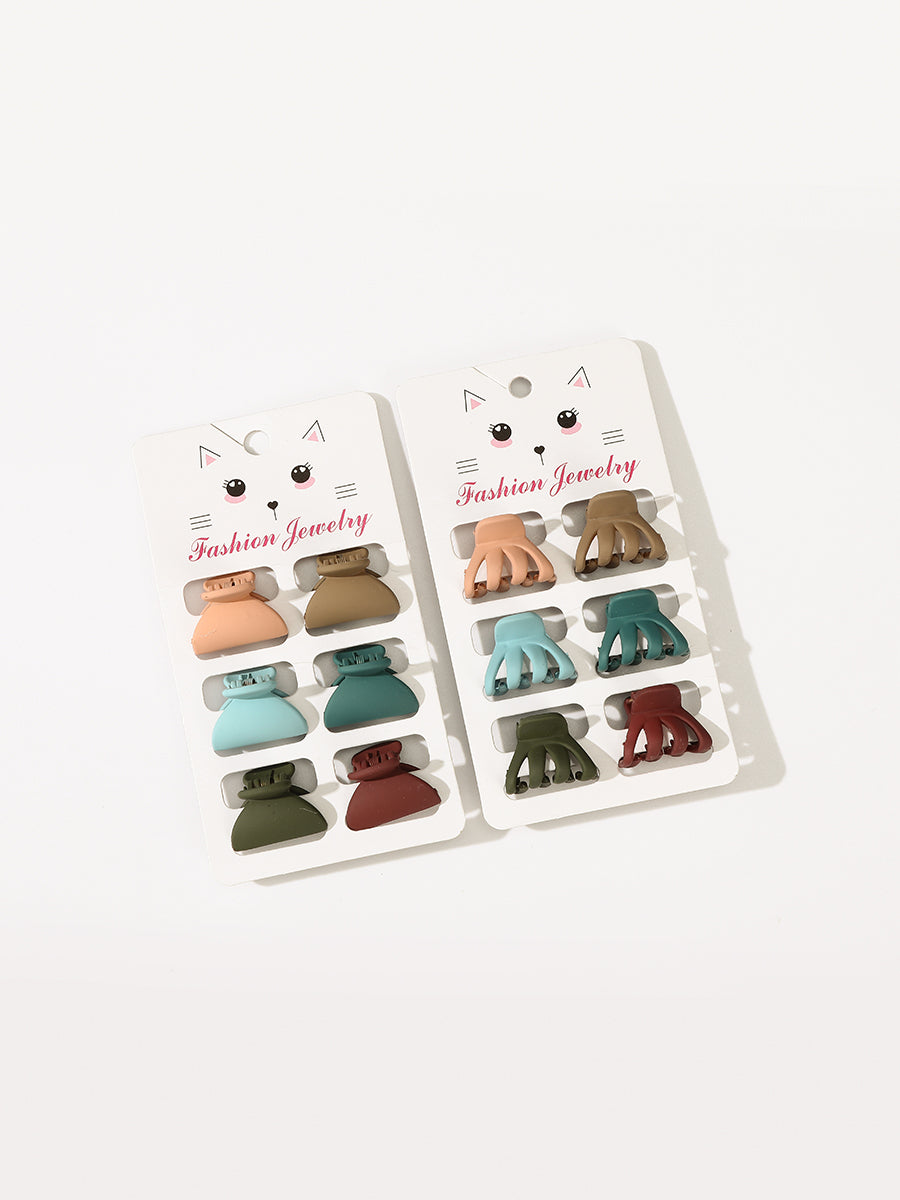 Acetate Cute Clips Set (12 PCS)｜Awaytr®