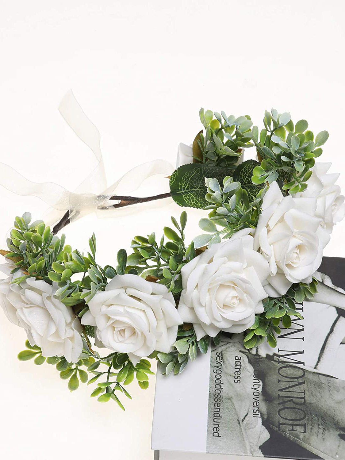 Rose Wreath Flower Crown｜Awaytr®