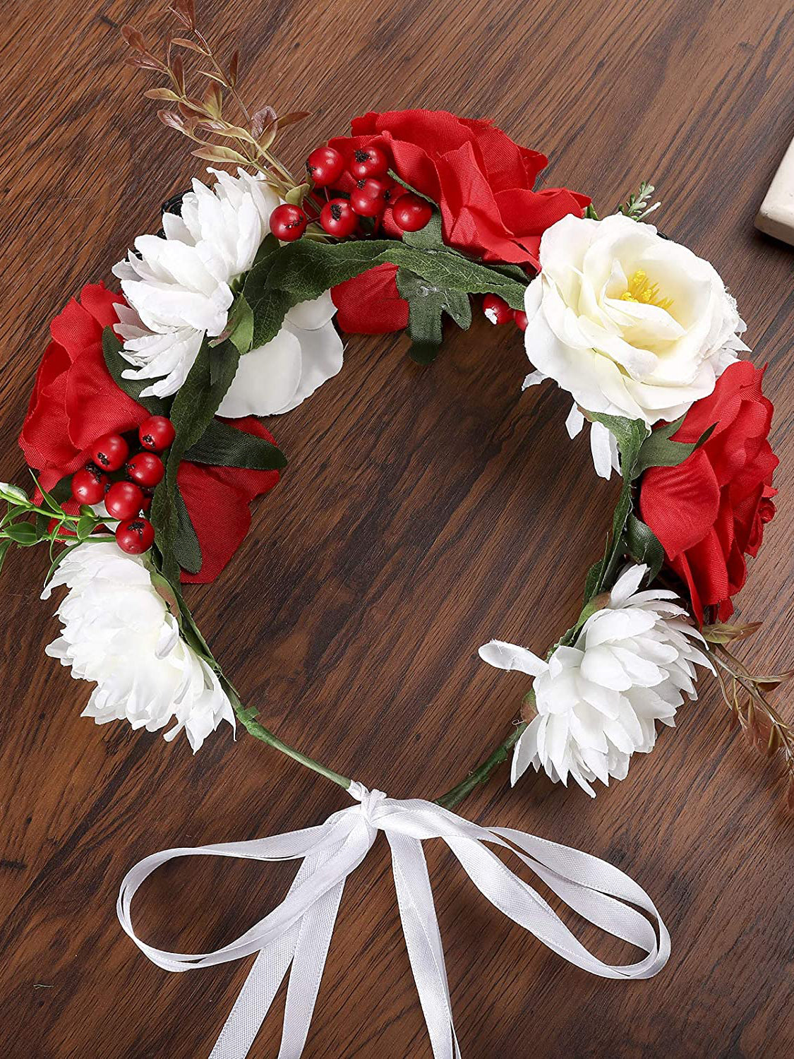 Rose Wreath Flower Crown｜Awaytr®