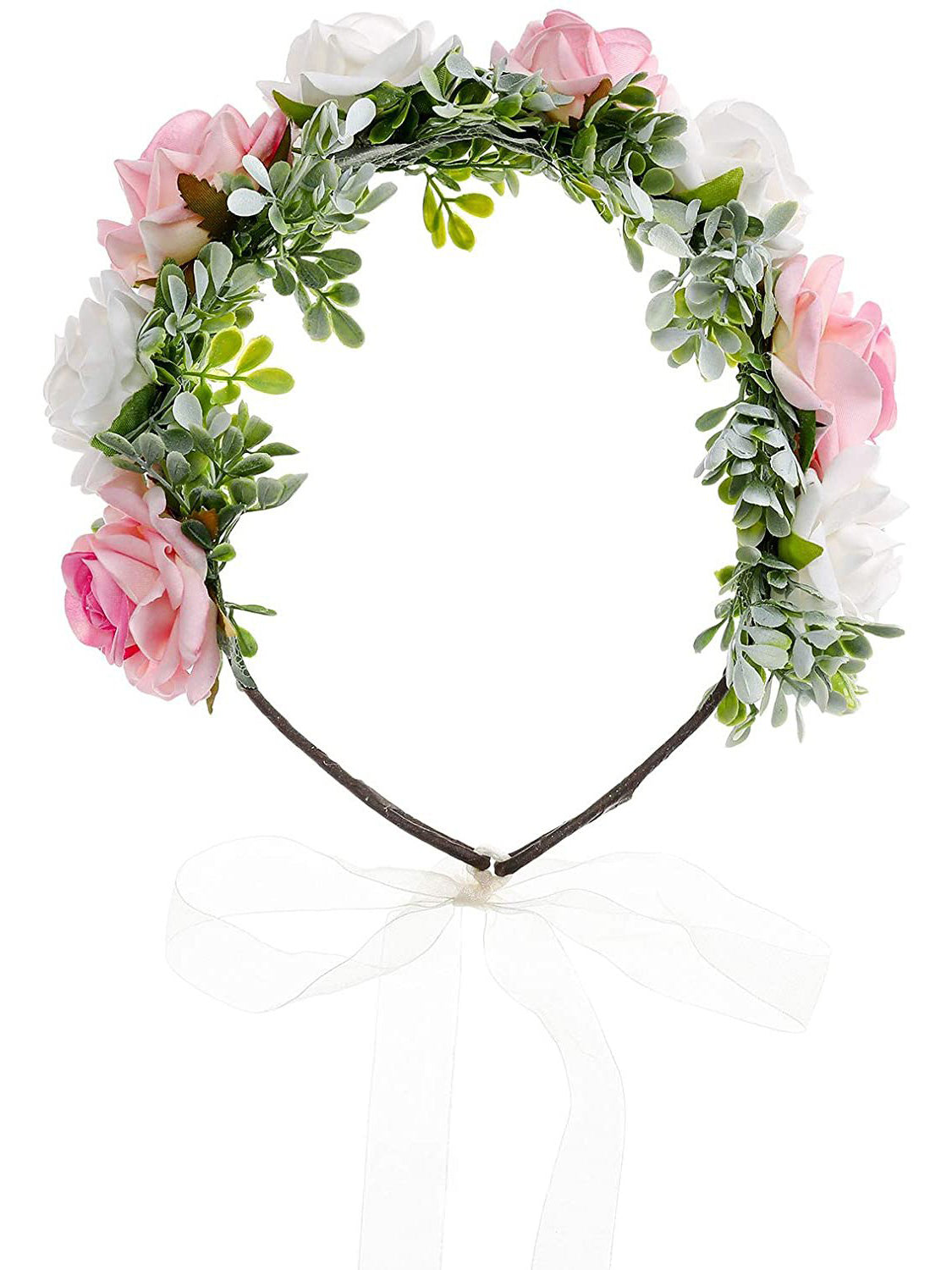 Rose Wreath Flower Crown｜Awaytr®