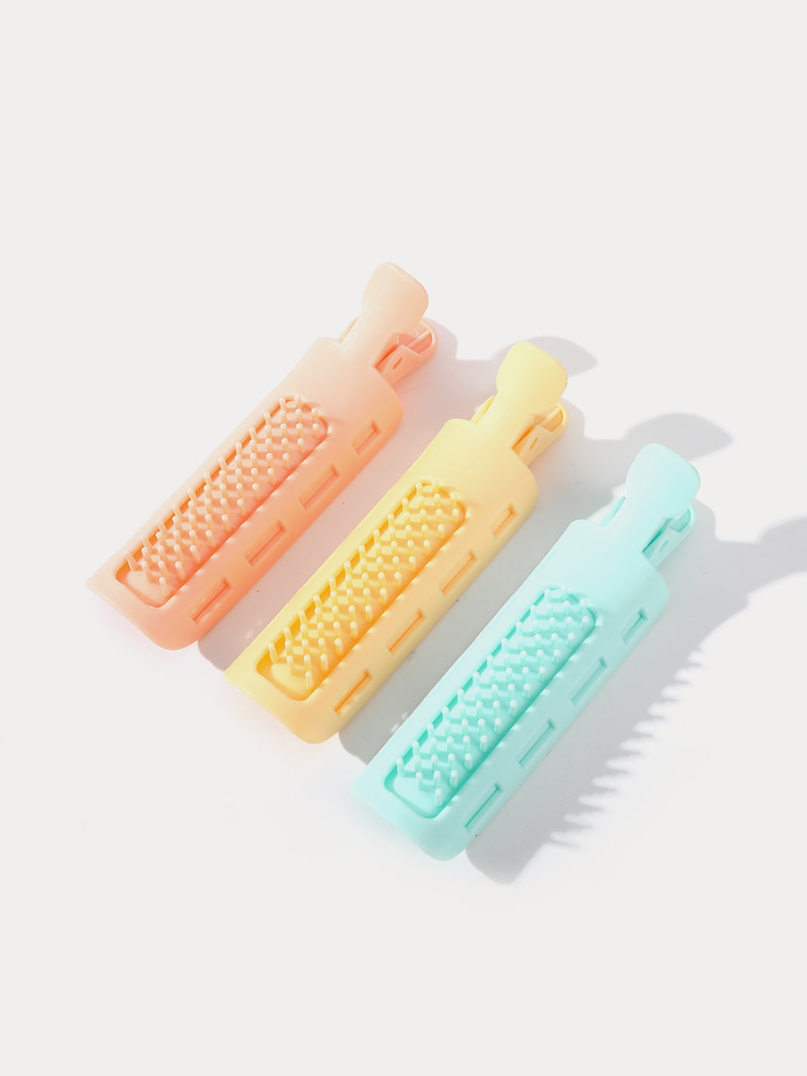 Fluffy Curly Plastic Hair Root Clips-3Pcs｜Awaytr®