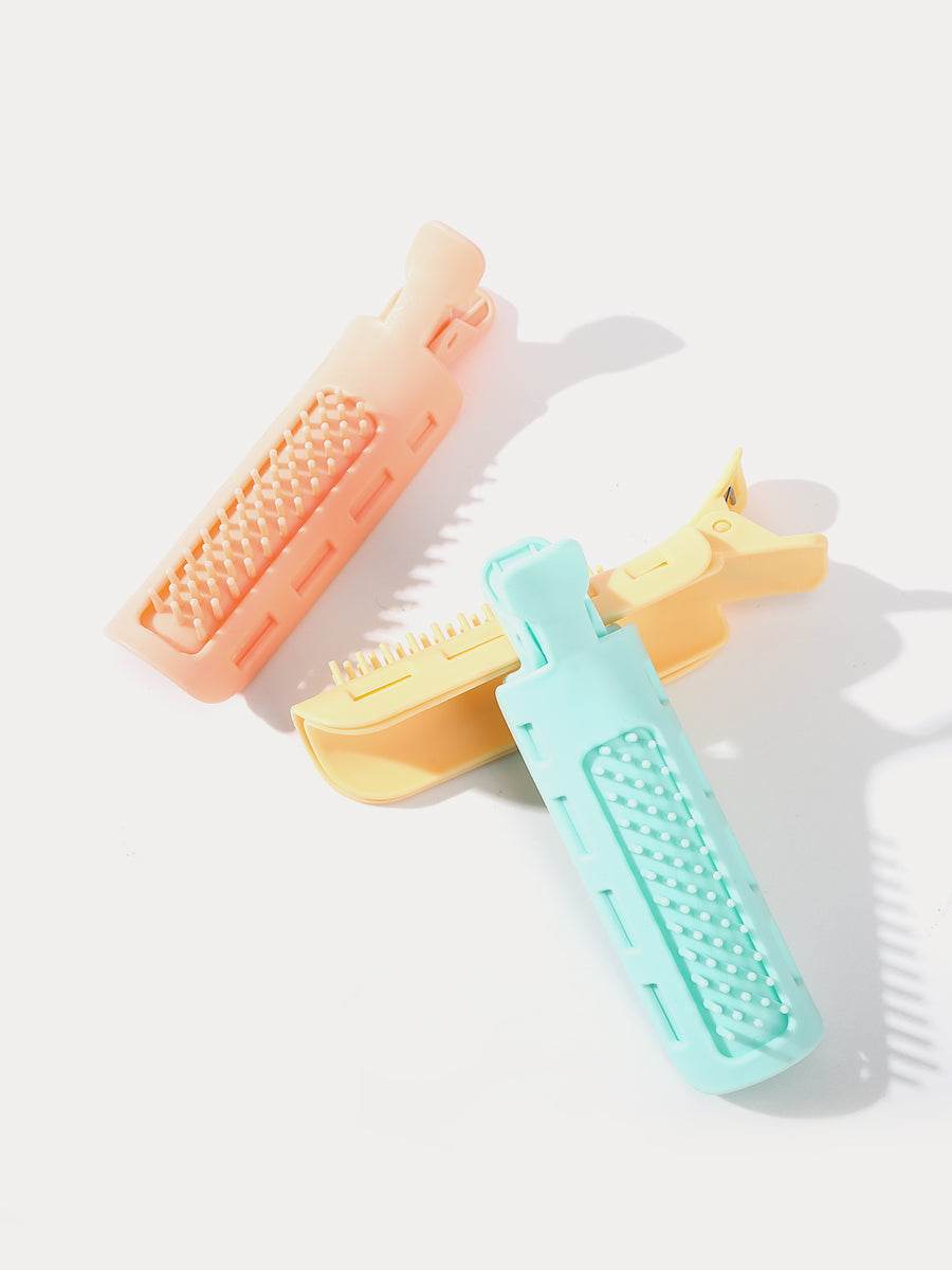 Fluffy Curly Plastic Hair Root Clips-3Pcs｜Awaytr®