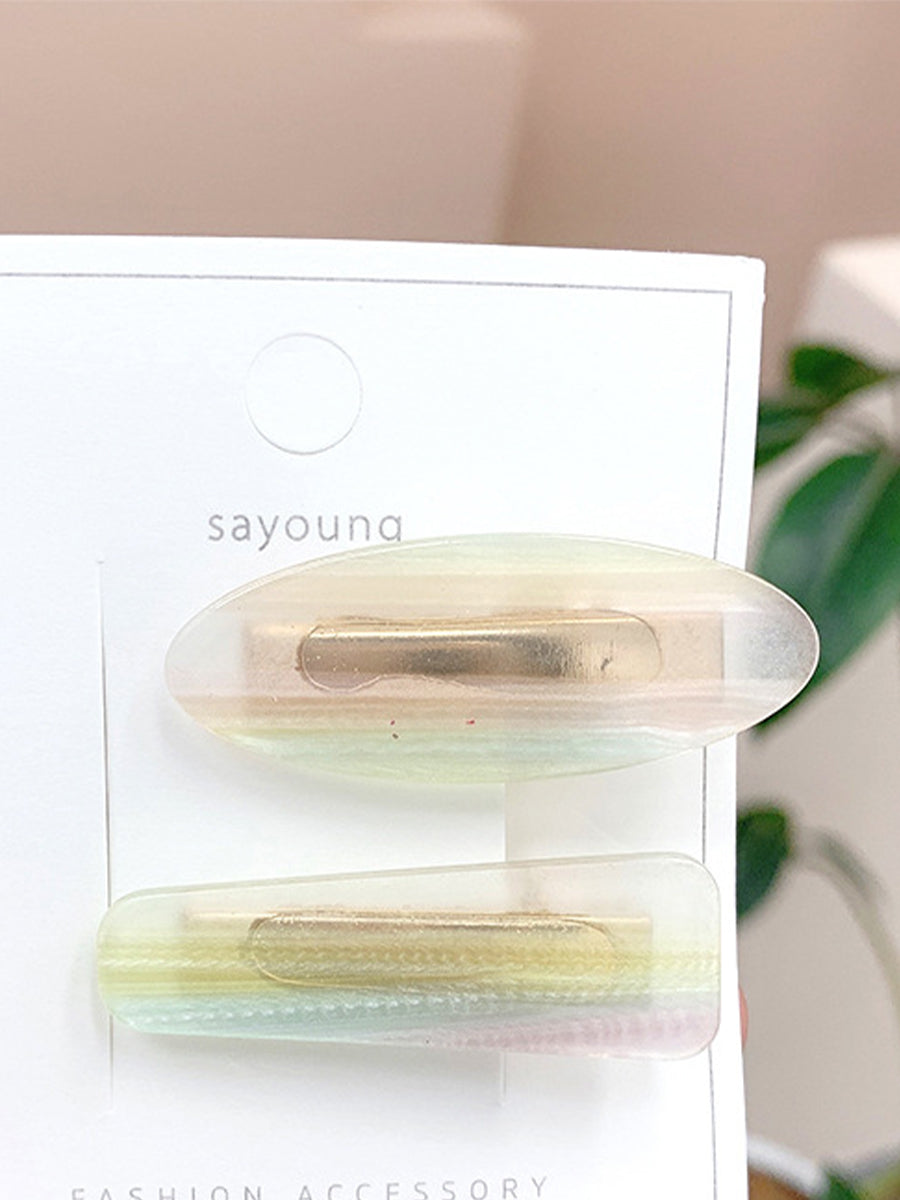 Gradient Resin Hair Clip｜Awaytr®