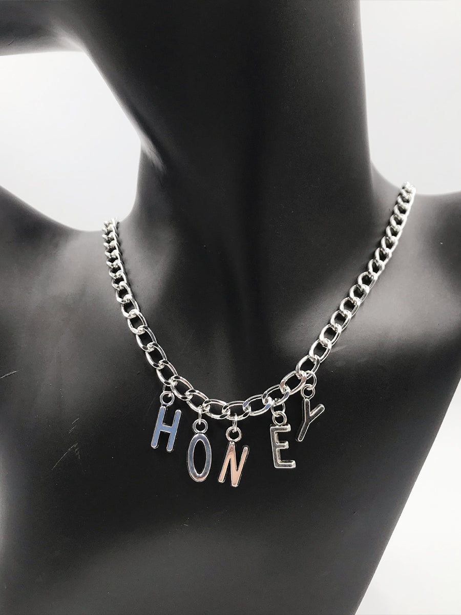 Hip Hop Letter Hellboy Necklace｜Awaytr®