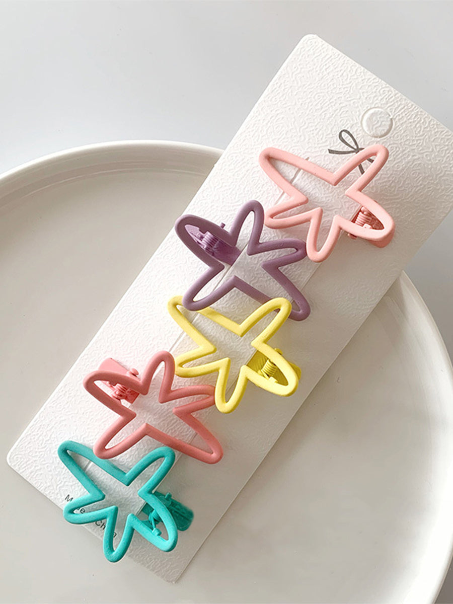 Candy Colors Hair Clips Set-5Pcs｜Awaytr®