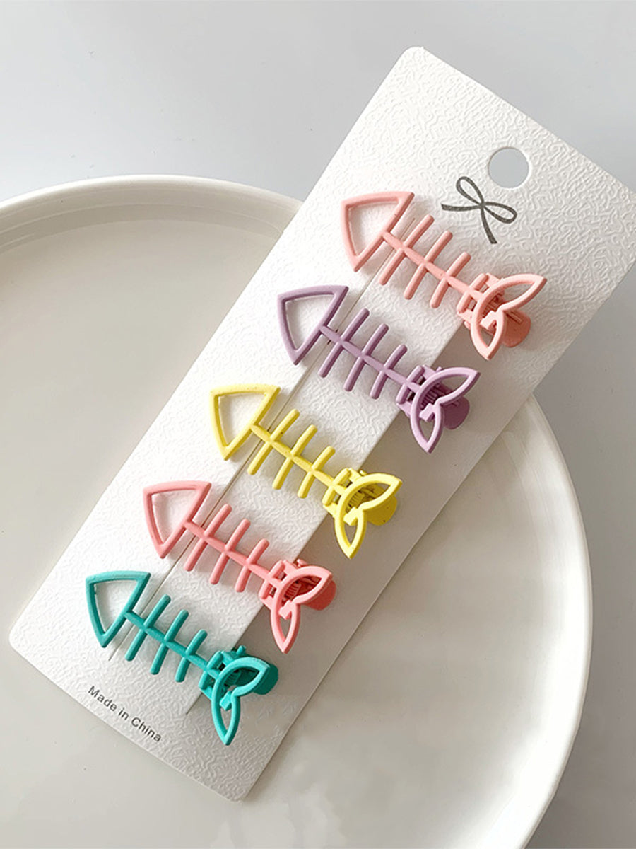 Candy Colors Hair Clips Set-5Pcs｜Awaytr®