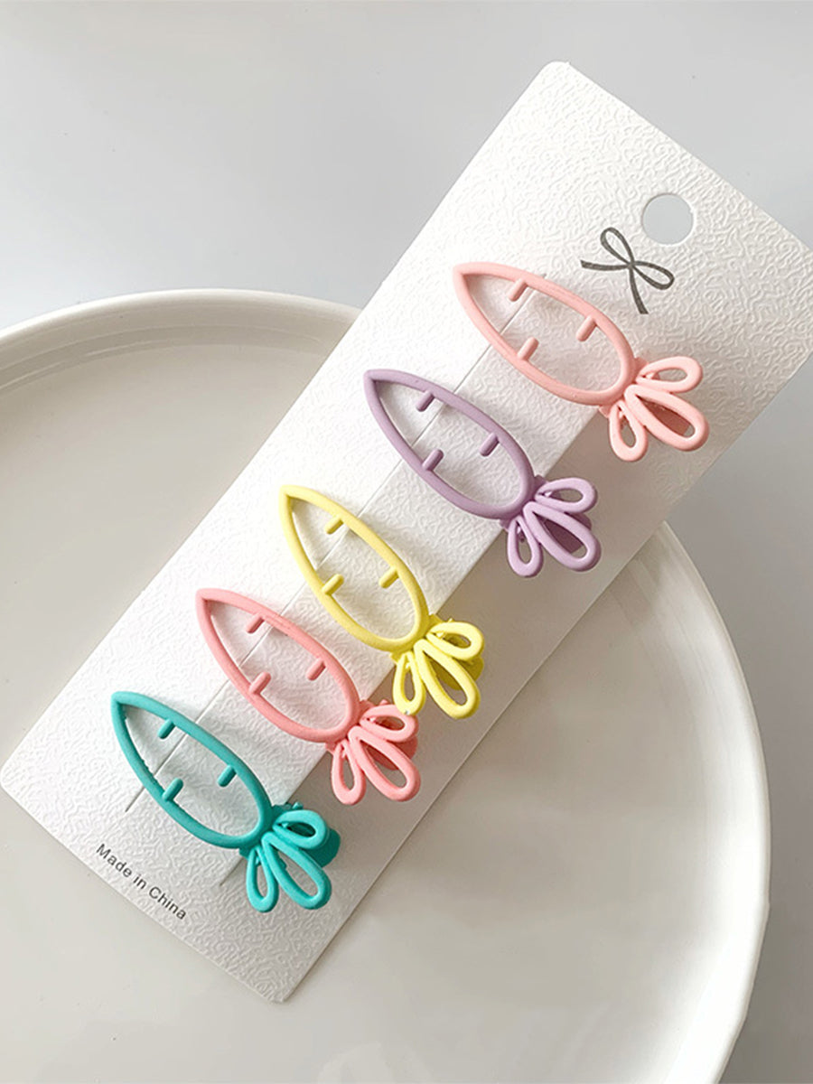 Candy Colors Hair Clips Set-5Pcs｜Awaytr®