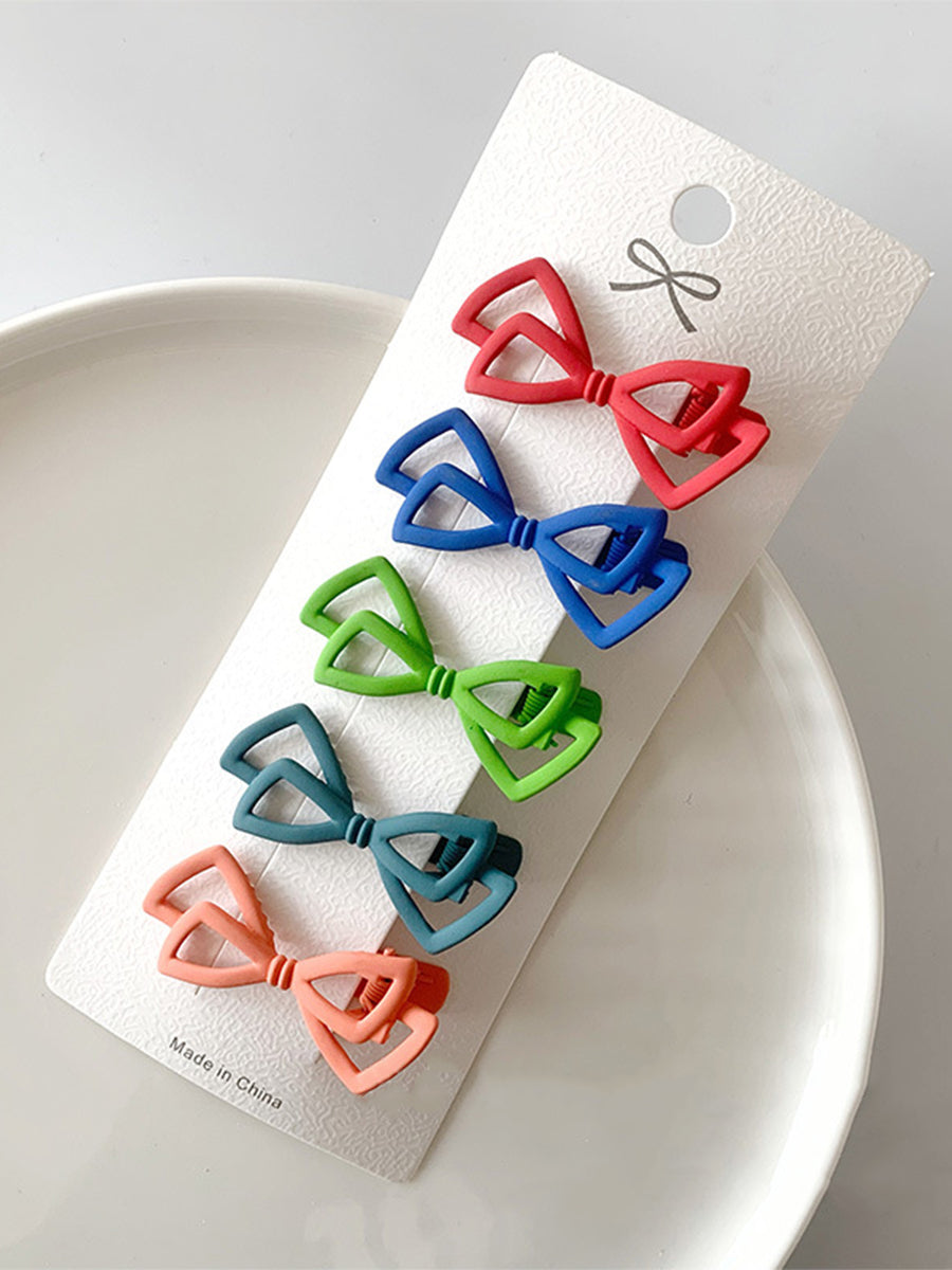 Candy Colors Hair Clips Set-5Pcs｜Awaytr®