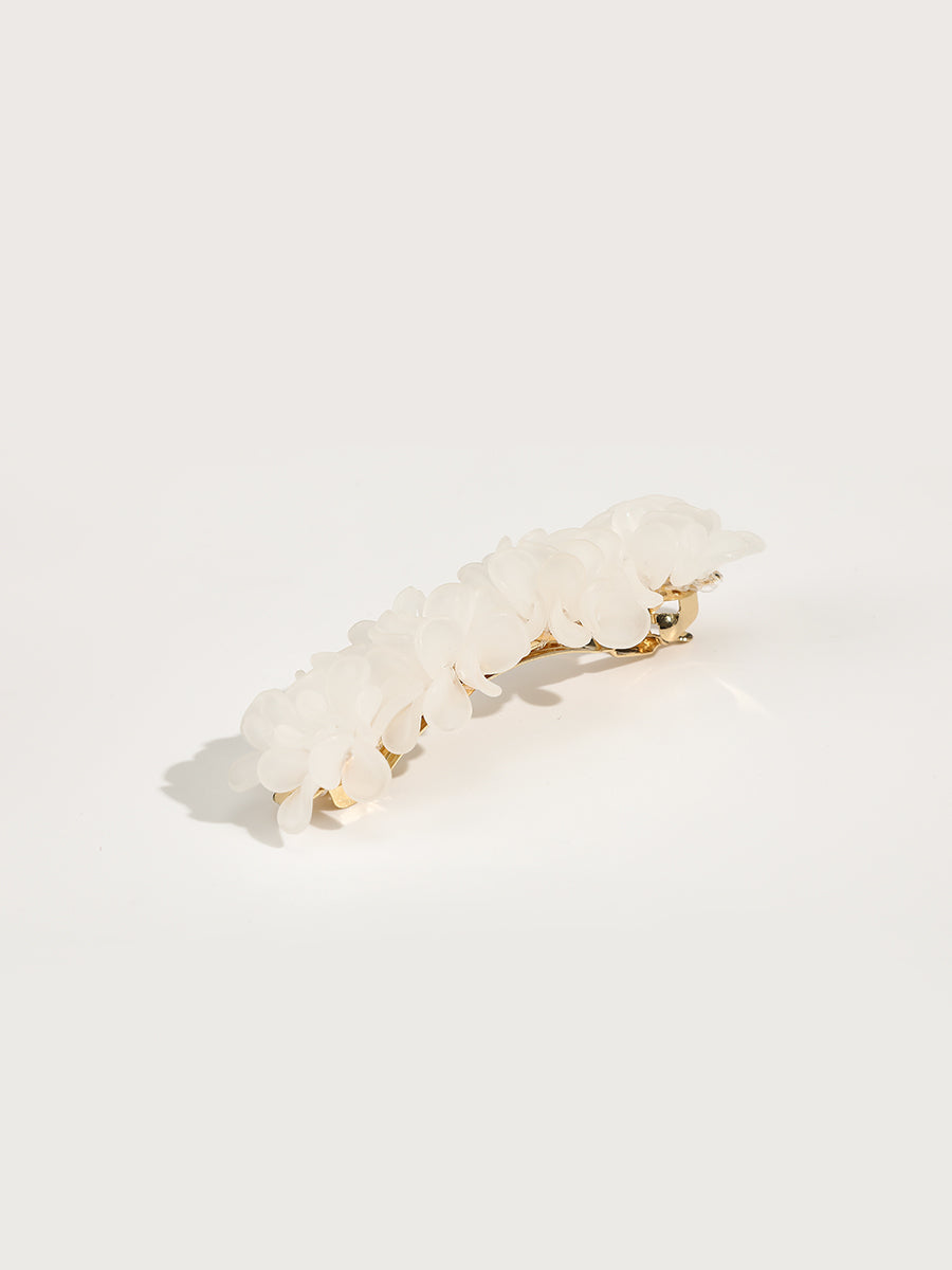 Gardenia Spring Barrette｜Awaytr®