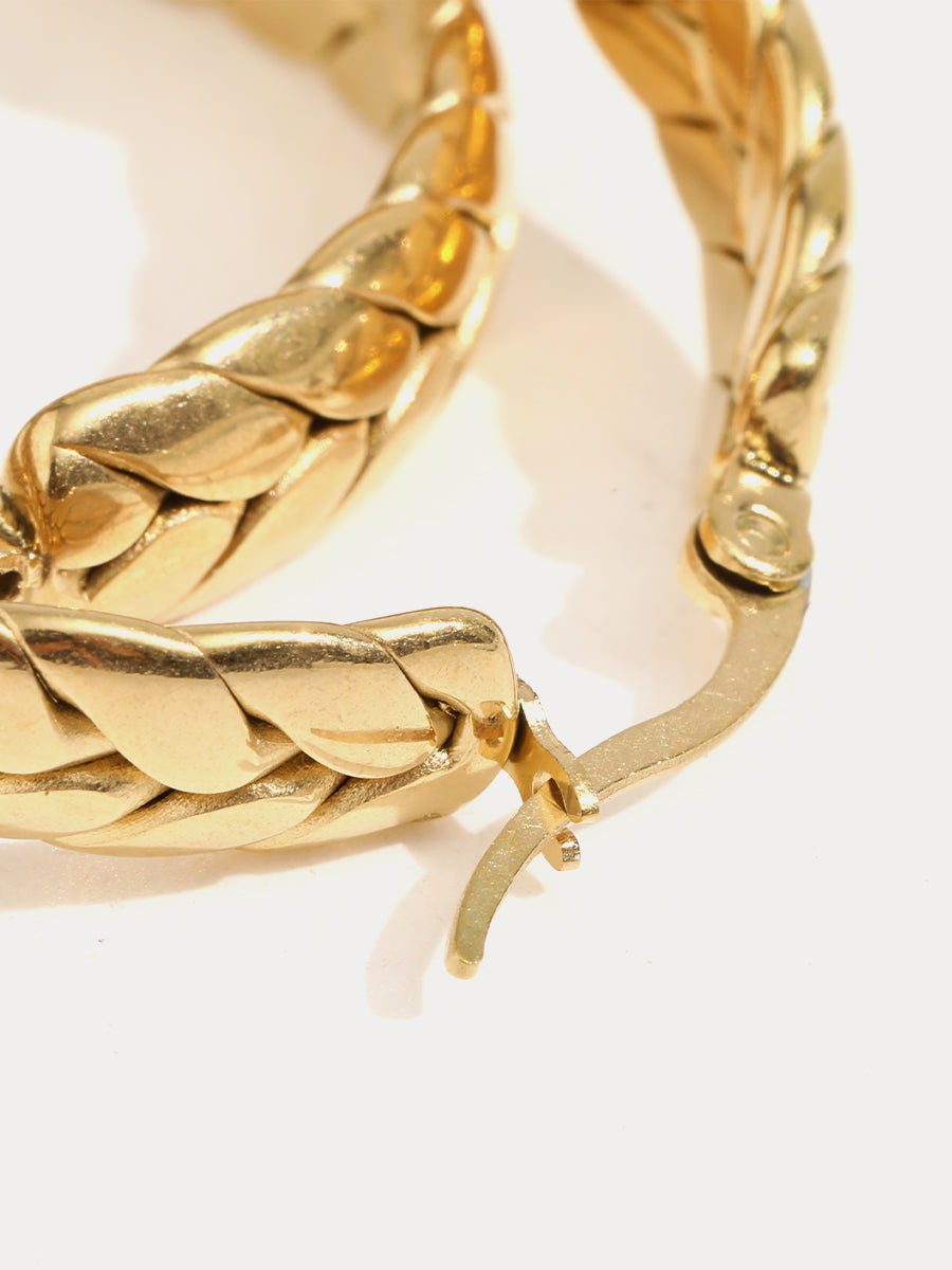 Golden Wheet Earrings｜Awaytr®